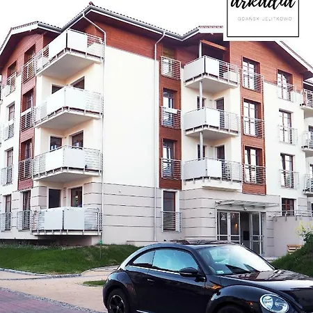 Arkadia Apartament Nad Samym Morzem Gdansk Exterior photo