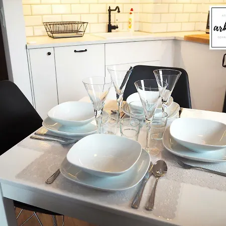 Arkadia Apartament Nad Samym Morzem Gdansk Exterior photo